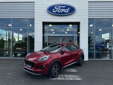 Voir le détail de l'offre de cette FORD Puma 1.0 Flexifuel 125ch S&S mHEV Titanium de 2023 en vente à partir de 229.55 €  / mois