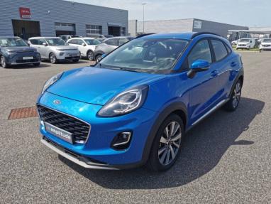 Voir le détail de l'offre de cette FORD Puma 1.0 Flexifuel 125ch Titanium X de 2021 en vente à partir de 207.53 €  / mois