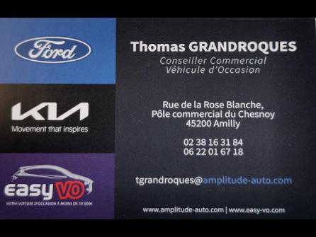 FORD Fiesta 1.0 EcoBoost Hybrid 125ch Titanium Business Powershift 5p à vendre à Montargis - Image n°2