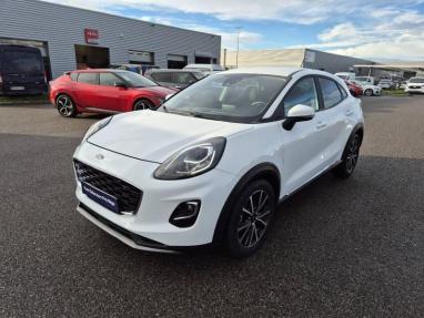 Voir le détail de l'offre de cette FORD Puma 1.0 EcoBoost 155ch mHEV Titanium 7cv de 2020 en vente à partir de 200.5 €  / mois