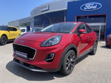 Voir le détail de l'offre de cette FORD Puma 1.0 Flexifuel 125ch S&S mHEV Titanium de 2022 en vente à partir de 213.64 €  / mois