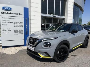 Voir le détail de l'offre de cette NISSAN Juke 1.0 DIG-T 114ch Kiiro DCT de 2022 en vente à partir de 288.24 € / mois