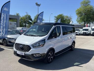Voir le détail de l'offre de cette FORD Transit CustomNugget 320 L2H1 2.0 EcoBlue 150ch Active BVA8 de 2025 en vente à partir de 652.3 € / mois
