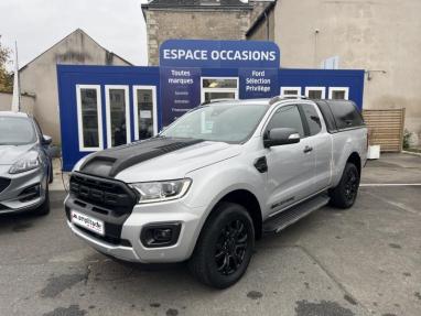 Voir le détail de l'offre de cette FORD Ranger 2.0 TDCi 213ch Super Cab Wildtrak BVA10 de 2022 en vente à partir de 460.41 €  / mois