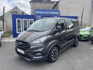 Voir le détail de l'offre de cette FORD Transit Custom Fg 320 L1H1 2.0 EcoBlue 185 Cabine Approfondie Sport de 2019 en vente à partir de 446.09 € / mois